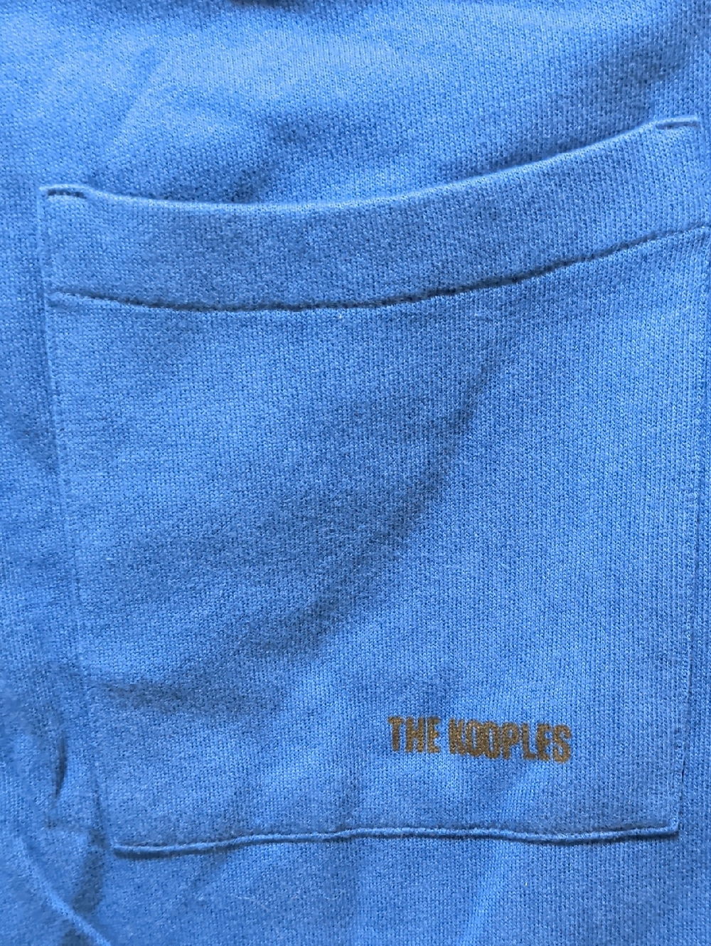 Retail $160 The Kooples Cobalt Blue Cotton Short - Picture 3 of 6